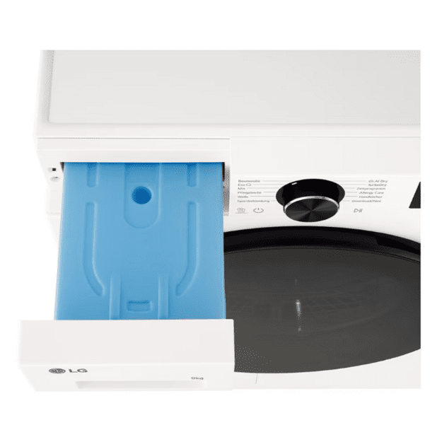 LG Dryer Machine with Heat Pump | RHX5009TWB | Energy efficiency class B | Front loading | 9 kg | LED | Depth 66 cm | Wi-Fi | Wh