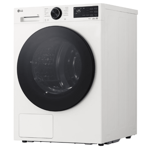 LG Dryer Machine with Heat Pump | RHX5009TWB | Energy efficiency class B | Front loading | 9 kg | LED | Depth 66 cm | Wi-Fi | Wh