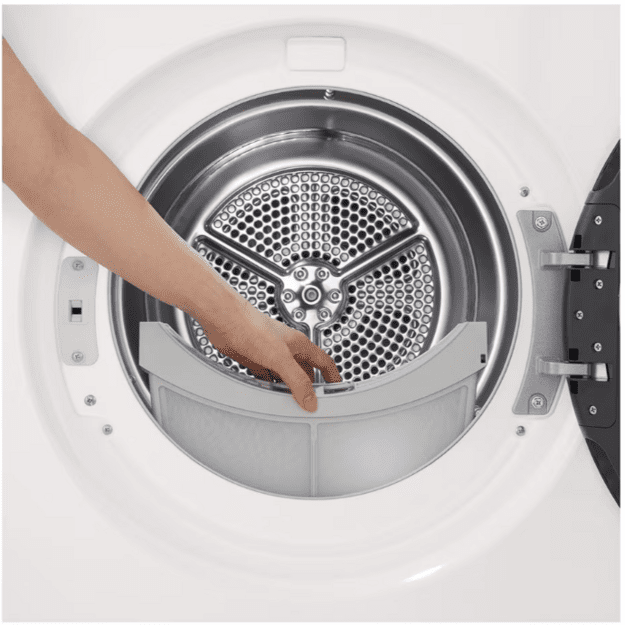 LG Dryer Machine with Heat Pump | RHX5009TWB | Energy efficiency class B | Front loading | 9 kg | LED | Depth 66 cm | Wi-Fi | Wh