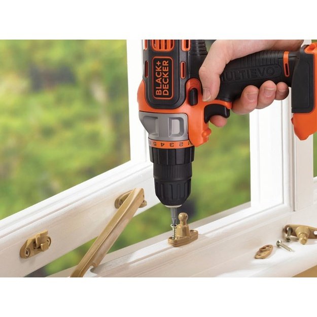 Combi drill BLACK+DECKER Multievo MT218K-QW