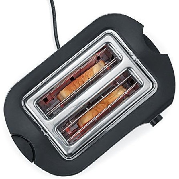 Severin 2589 2 slice(s) 800 W Black, Stainless steel