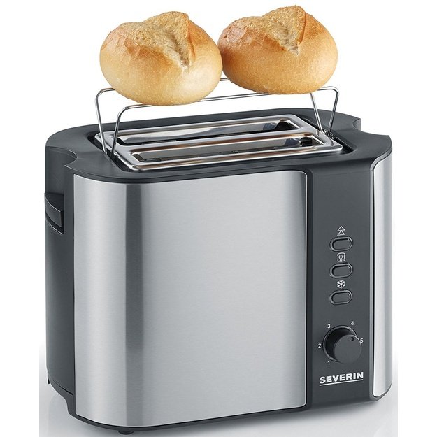 Severin 2589 2 slice(s) 800 W Black, Stainless steel