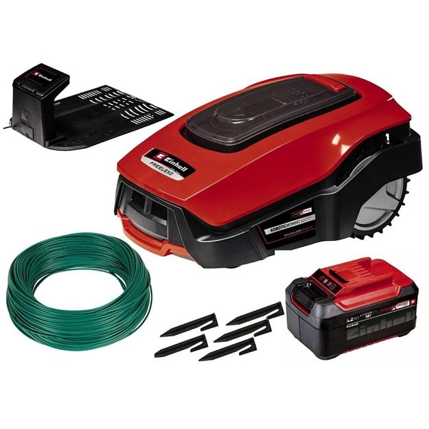 Einhell FREELEXO 1200 LCD BT Robotic lawn mower Battery Red