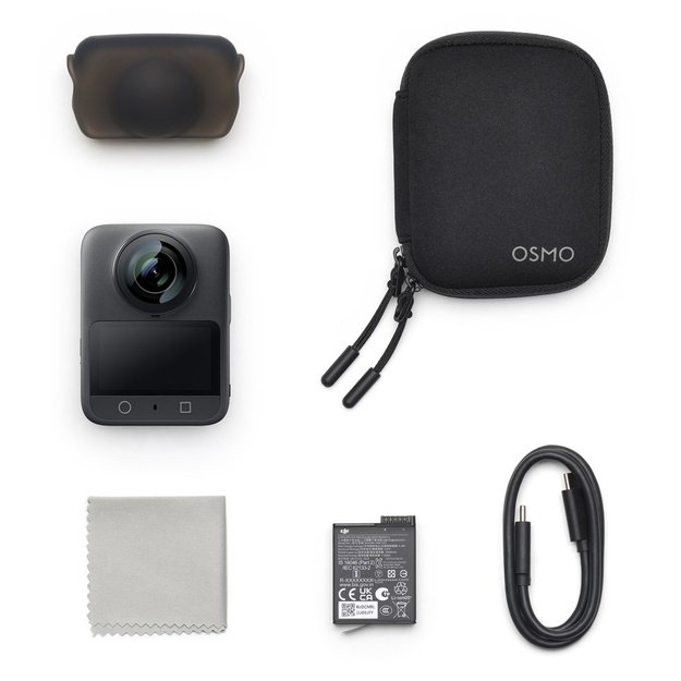 DJI Osmo 360 action sports camera 120 MP 8K Ultra HD CMOS 25.4 / 1.1 mm (1 / 1.1 ) Wi-Fi 183 g