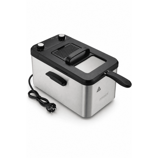 Brock DF 3001 SS 3,2L 2200W, Black/Steel