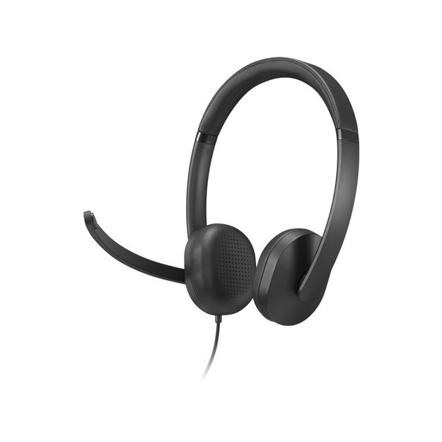Lenovo VoIP 5000 Wired Headset w/ Mic, USB A/C, Bl