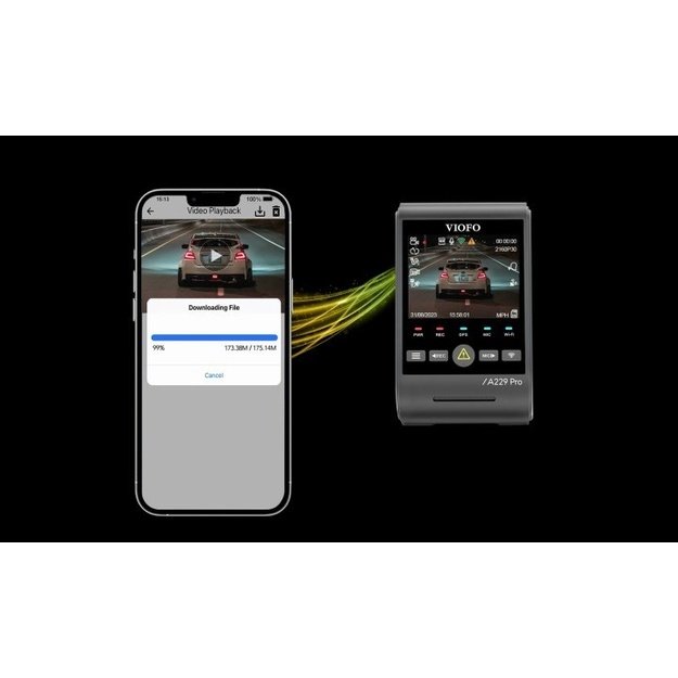 VIOFO A229 PRO 1CH-G GPS video recorder