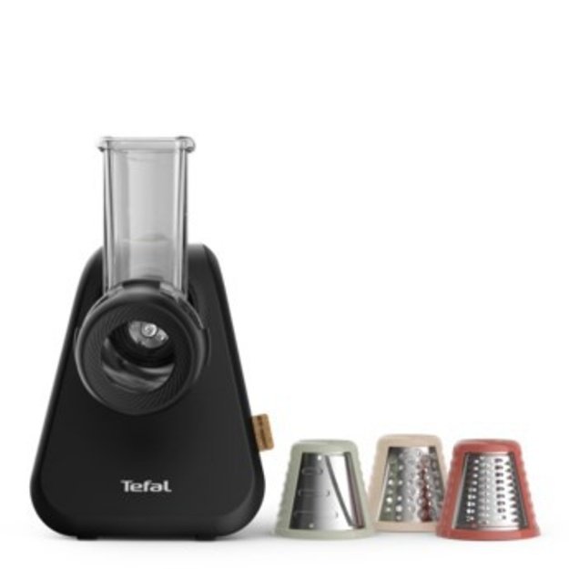 Tefal MB77EN electric grater/spiralizer Plastic Black