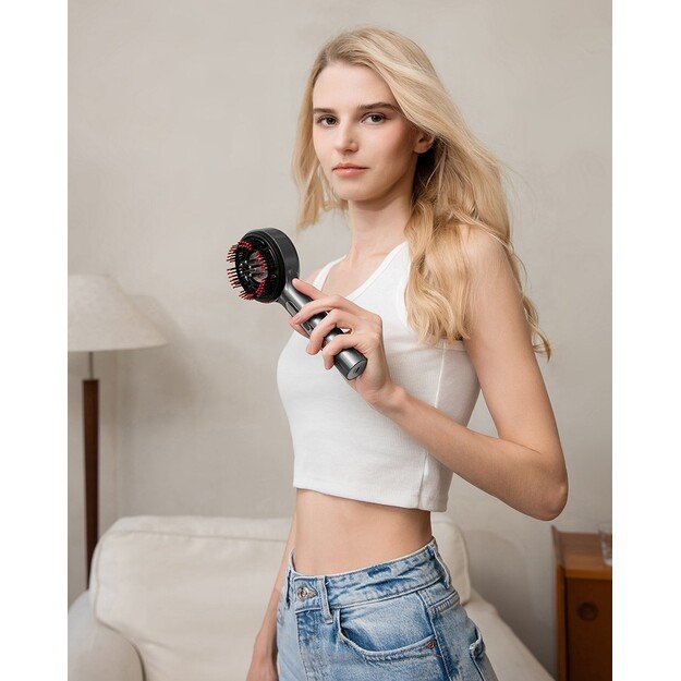 Regenerating hairbrush massager for hair and scalp MT6537 10