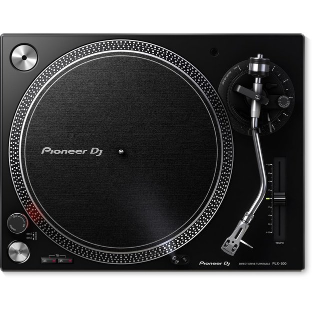 Pioneer PLX-500 Direct drive DJ turntable Black
