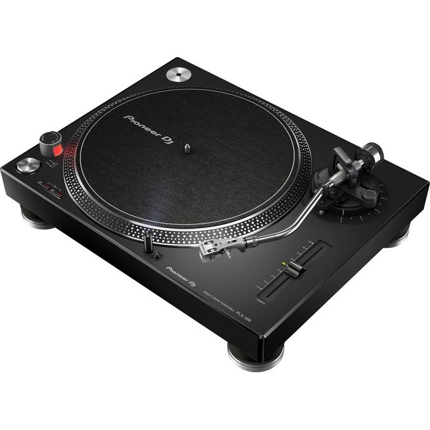 Pioneer PLX-500 Direct drive DJ turntable Black