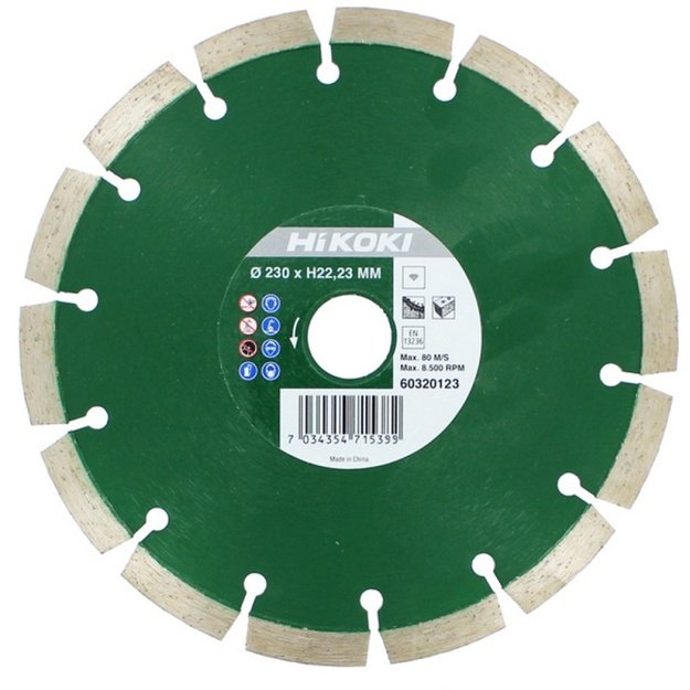 Deimantinis diskas HiKOKI Standart &Oslash;230x22,23mm