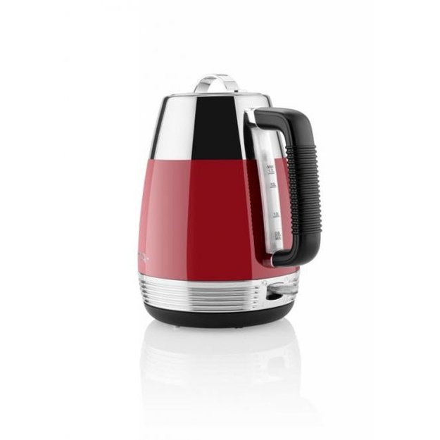 ETA | Storio Kettle | ETA918690030 | Standard | 2150 W | 1.7 L | Stainless steel | 360&deg; rotational base | Red