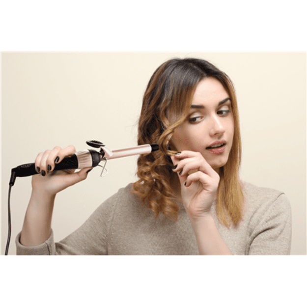 Adler | Curling Iron | AD 2116 | Ceramic heating system | Barrel diameter 19 mm | Temperature (max) 200 &deg;C | 36 W | Black