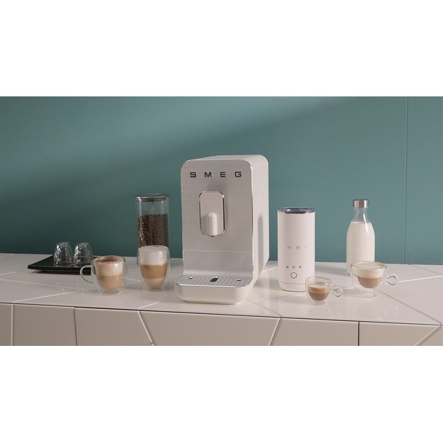 Smeg Collection Espresso Coffee Machine BCC11WHMEU White