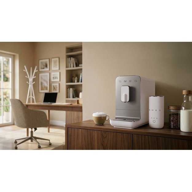 Smeg Collection Espresso Coffee Machine BCC11WHMEU White