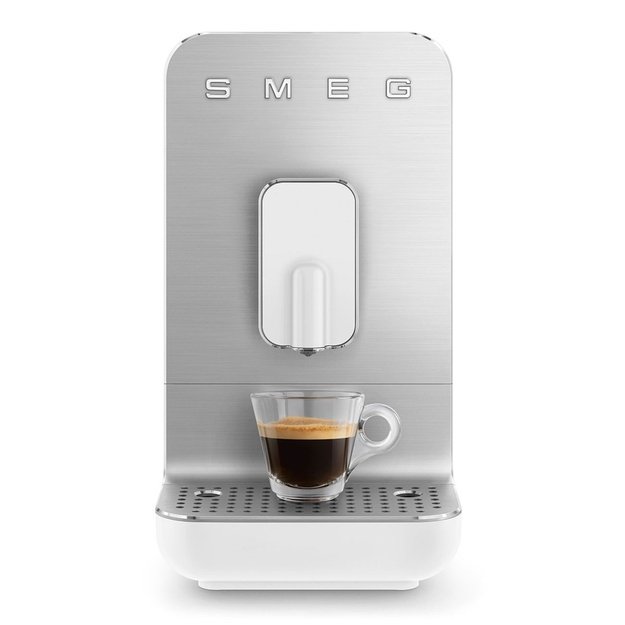 Smeg Collection Espresso Coffee Machine BCC11WHMEU White