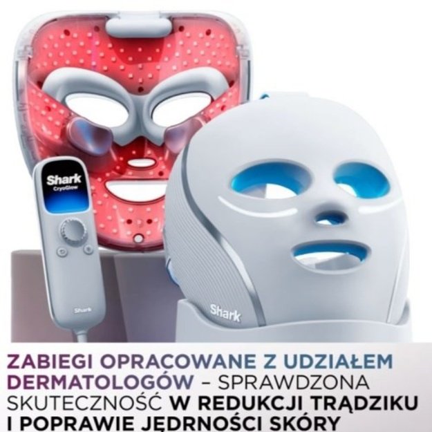 Mask LED CryoGlow FW312EU SHARK