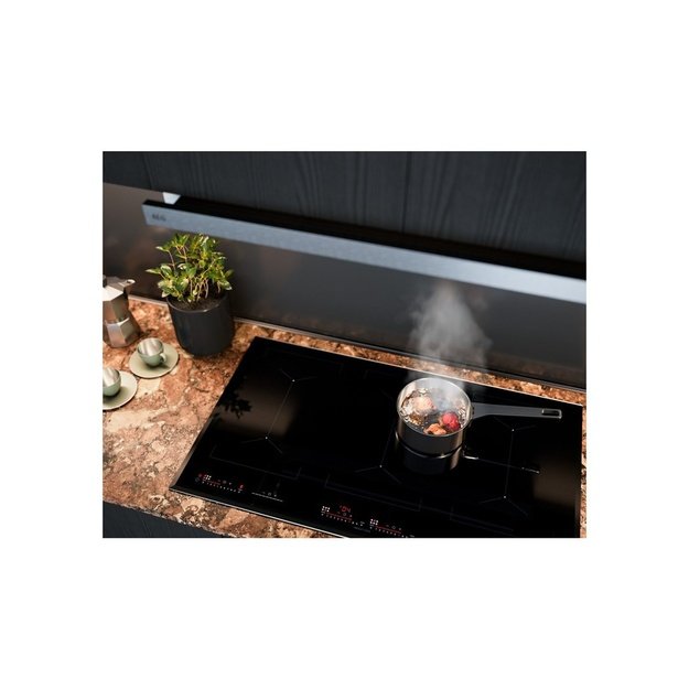 AEG DPE5660M Semi built-in (pull out) Grey 495 m3/h