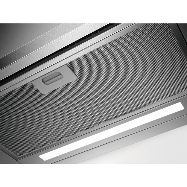 AEG DPE5660M Semi built-in (pull out) Grey 495 m3/h