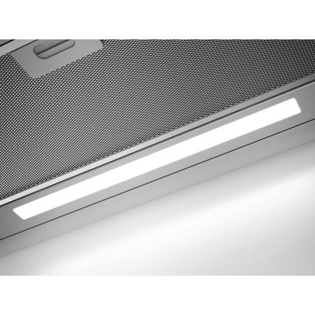 AEG DPE5660M Semi built-in (pull out) Grey 495 m3/h