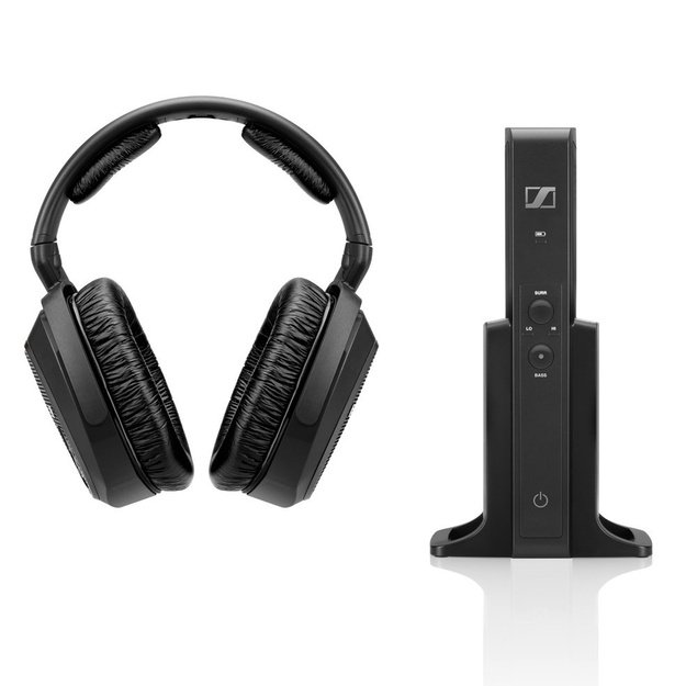 Sennheiser | Wireless Headphones | RS 175-U | Over-ear | Black | Wireless