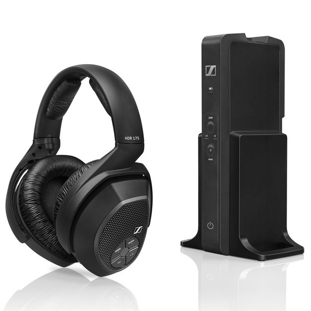 Sennheiser | Wireless Headphones | RS 175-U | Over-ear | Black | Wireless