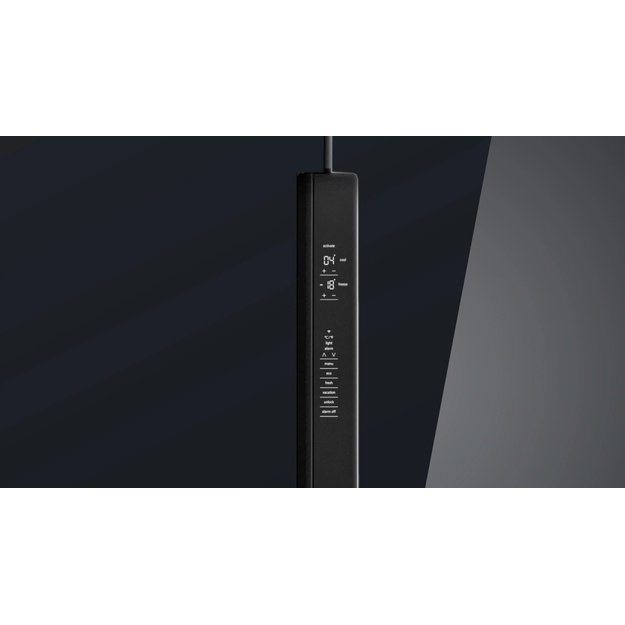 Siemens KF96RSBEA side-by-side refrigerator Freestanding 572 L Black