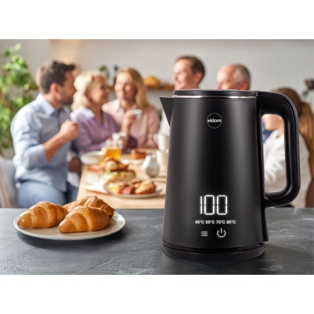 ELDOM C515C Cordless Kettle 1.8 L 2000 W Black