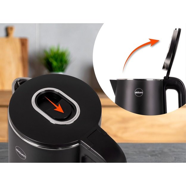 ELDOM C515C Cordless Kettle 1.8 L 2000 W Black