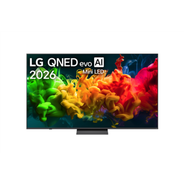 LG QNED 4K evo AI Mini LED TV | 75QNED8EB3A | 75 | Smart TV | webOS | UHD | Black