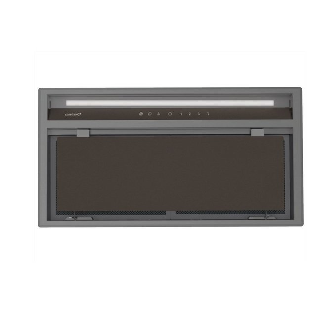 CATA Hood GCX 53 SD Canopy, Energy efficiency class A, Width 53 cm, 750 m3/h, Touch Control, LED, Stainless steel/Gray glass