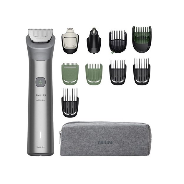 Philips Trimmer | MG5941/15 Series 5000 All-in-One | Cordless | Wet & Dry | Number of length steps 13 | Light Grey