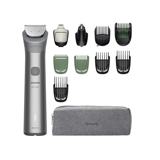 Philips Trimmer | MG5941/15 Series 5000 All-in-One | Cordless | Wet & Dry | Number of length steps 13 | Light Grey