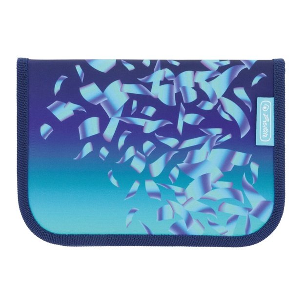 Herlitz SoftLight Plus Greenline Blue Ice school bag set Girl Polyester Blue, Navy