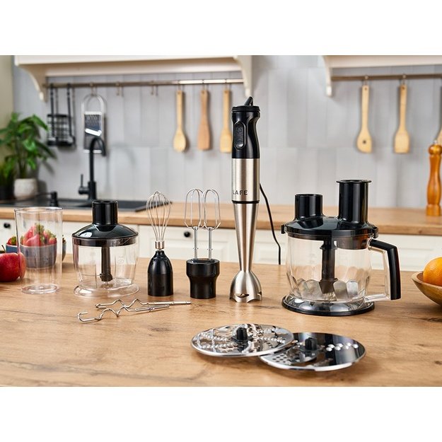 LAFE BZL001 blender 0.7 L Immersion blender Black,Silver,Transparent 1000 W