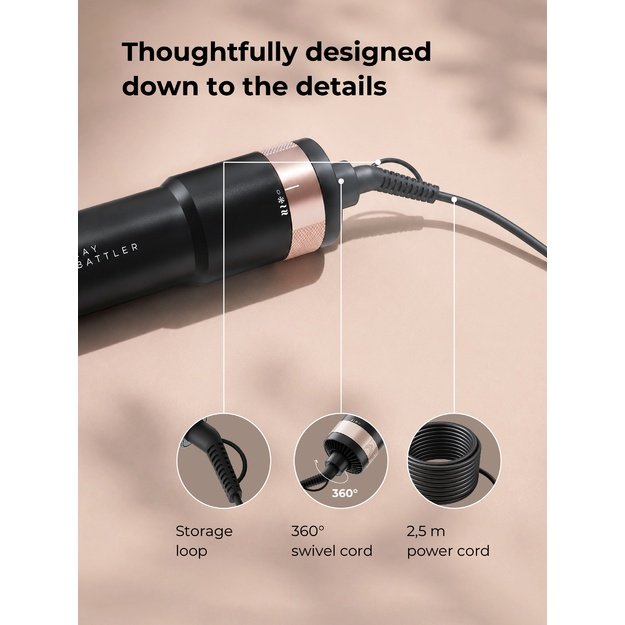 Ray Battler RB 3110 Rotating Hair Dryer Brush