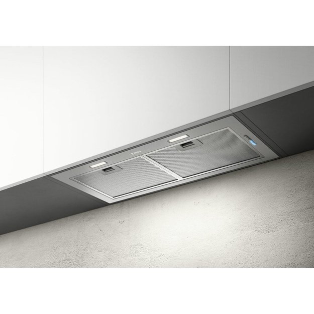 Elica FOLD-80-GR cooker hood Built-in Grey 600 m&sup3;/h