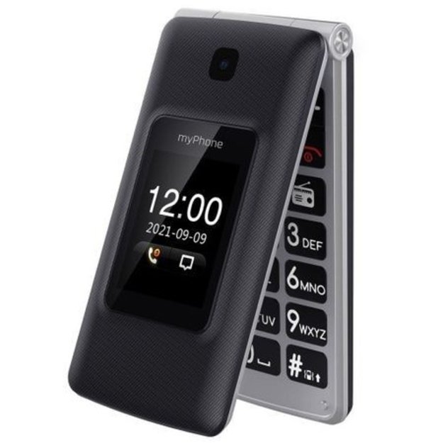 myPhone Flip | LTE | Navy Blue | 2.8   | TFT | 48 MB | 128 MB | Bluetooth | 2.1 | USB version Type-C | Built-in camera | Main ca