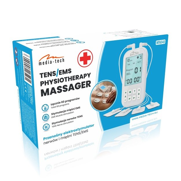Media-Tech MT6543 TENS/EMS Physiotherapy Massager