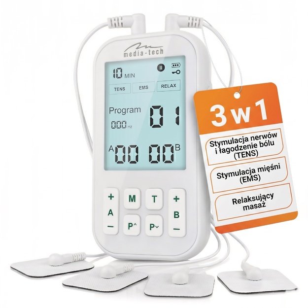 Media-Tech MT6543 TENS/EMS Physiotherapy Massager