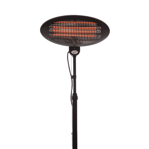 SUNRED | Heater | SMQ2000A, Elekra Quartz Standing | Infrared | 2000 W | Black | IP34
