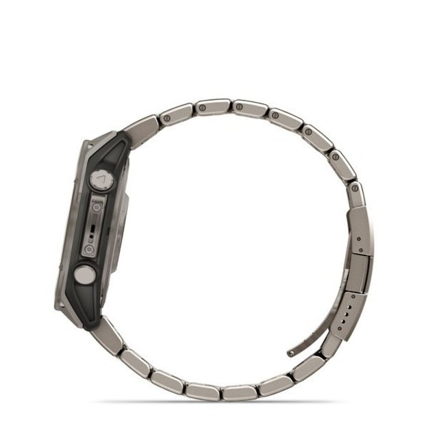 Garmin Fenix 8 3.56 cm (1.4 ) AMOLED 47 mm Digital 454 x 454 pixels Touchscreen Titanium Wi-Fi GPS (satellite)