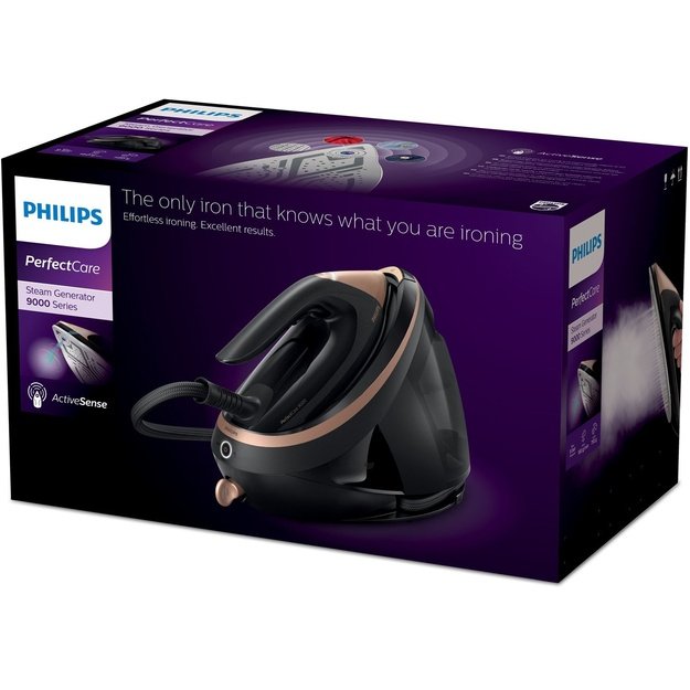 Philips PSG9040/80 steam ironing station 3100 W 1.8 L SteamGlide Elite soleplate Black