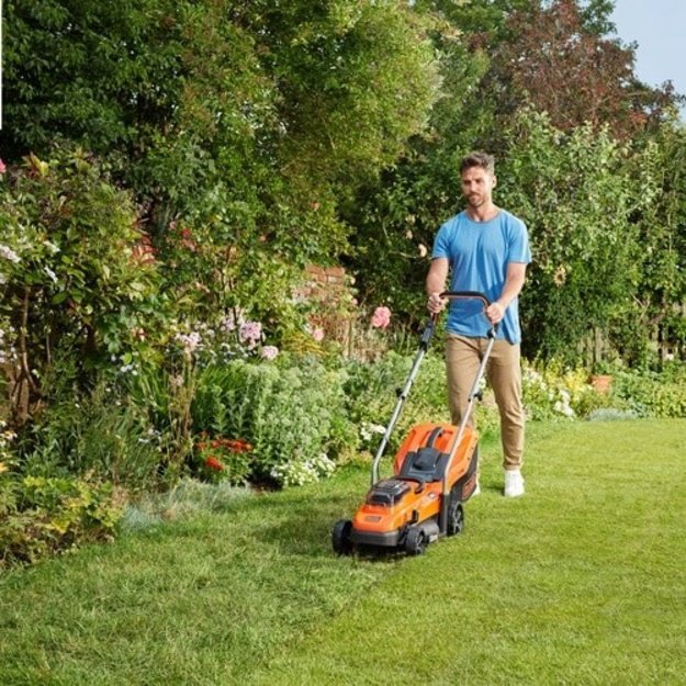AKU lawn mower 18V, 2x2.5Ah / 18V, folding handle, 35l, mulc