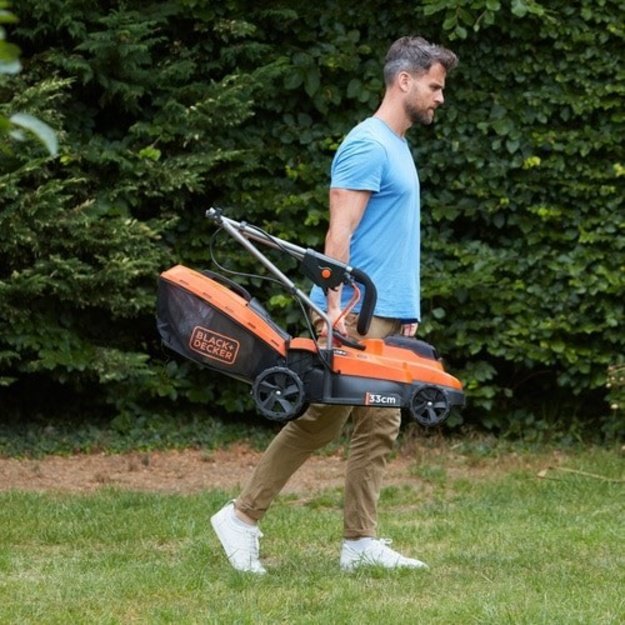 AKU lawn mower 18V, 2x2.5Ah / 18V, folding handle, 35l, mulc
