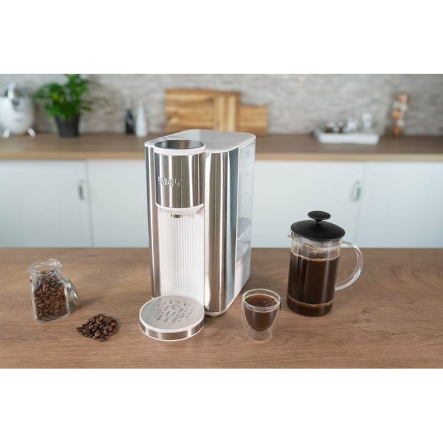Unold Ava electric kettle 2.5 L 2600 W Silver, White