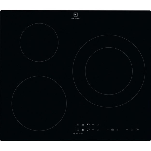 Electrolux LIT60336C hob Black Built-in Zone induction hob 3 zone(s)