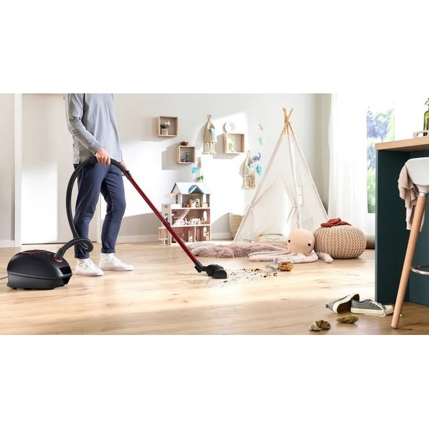 Bosch Serie 4 BGB41POW1 850 W black bagged vacuum cleaner