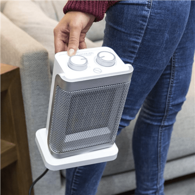 Cecotec | Ready Warm 6100 Ceramic Rotate | Ceramic Heater | 1500 W | Number of power levels 3 | Suitable for rooms up to 35-40 m